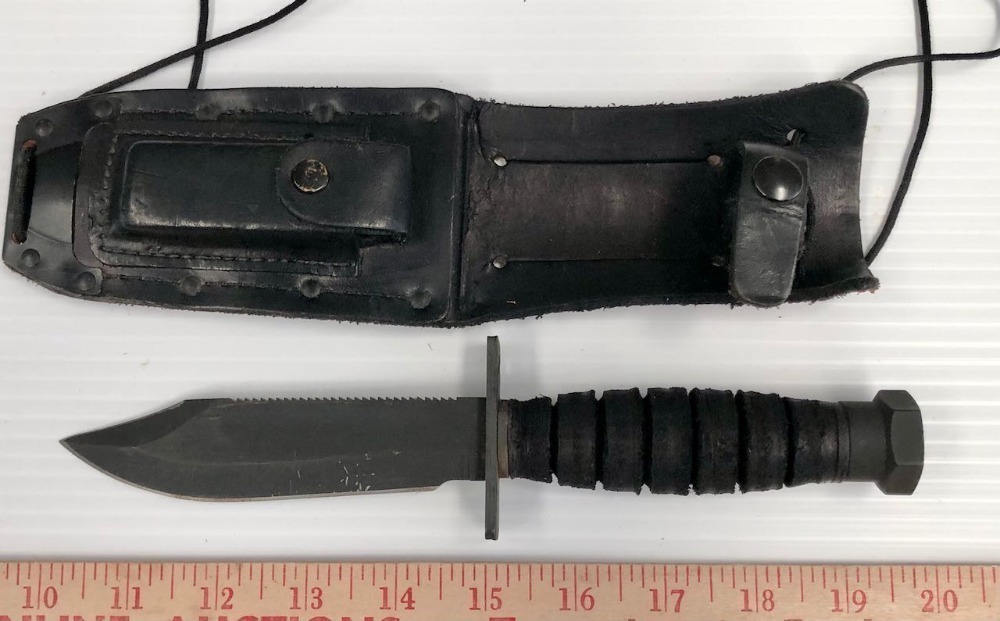 Fighting Knife with Sheath