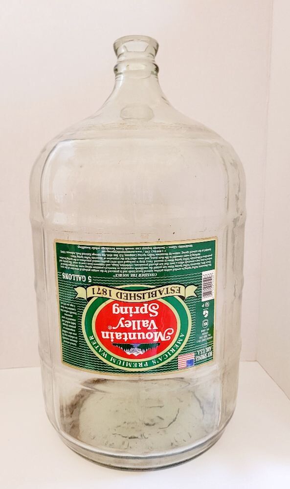 MOUNTAIN VALLEY SPRING WATER WATER BOTTLE 5 GALLONS