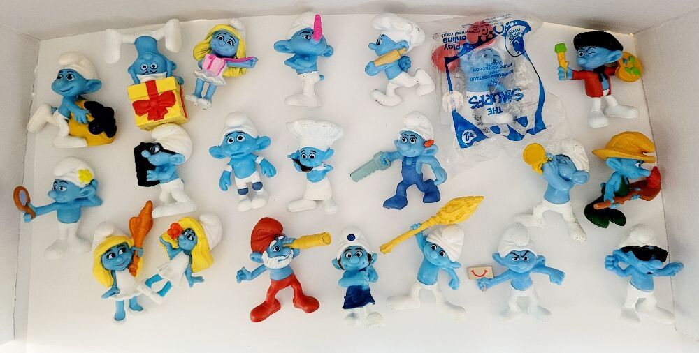 SMURF LOT ASSORTED DESIGNS