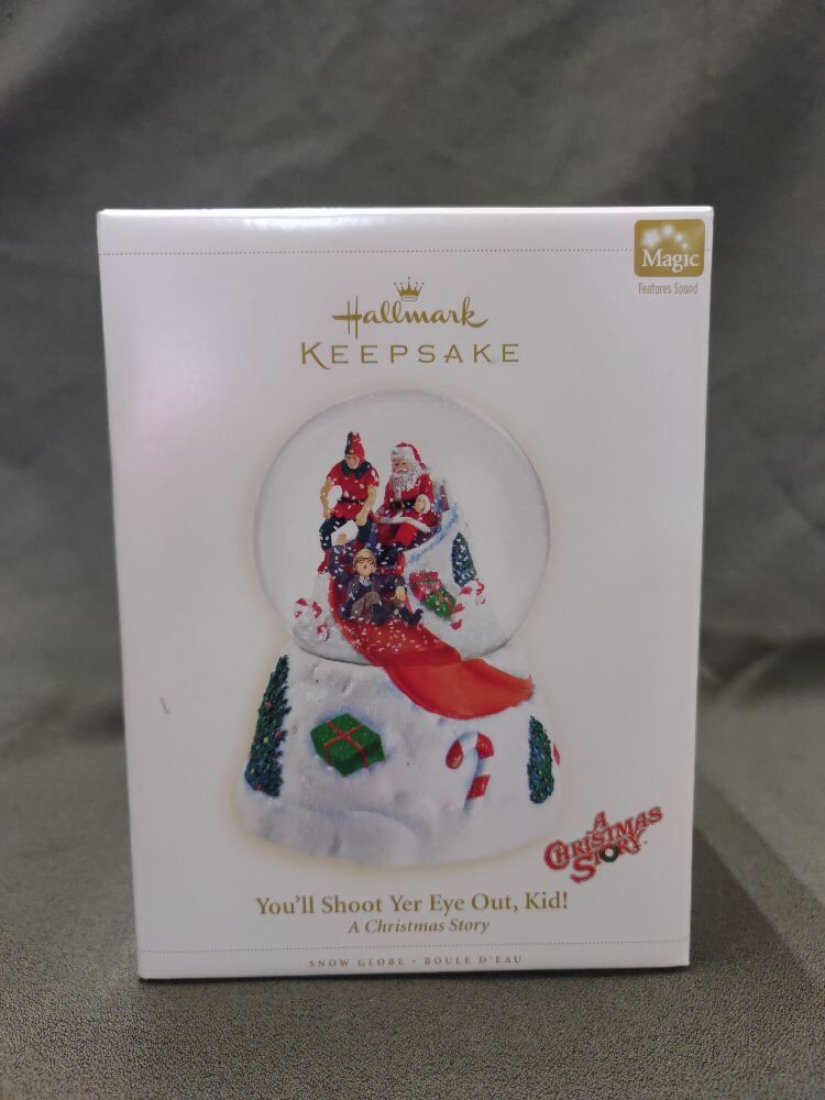 Hallmark Keepsakes Christmas Story Snow Globe