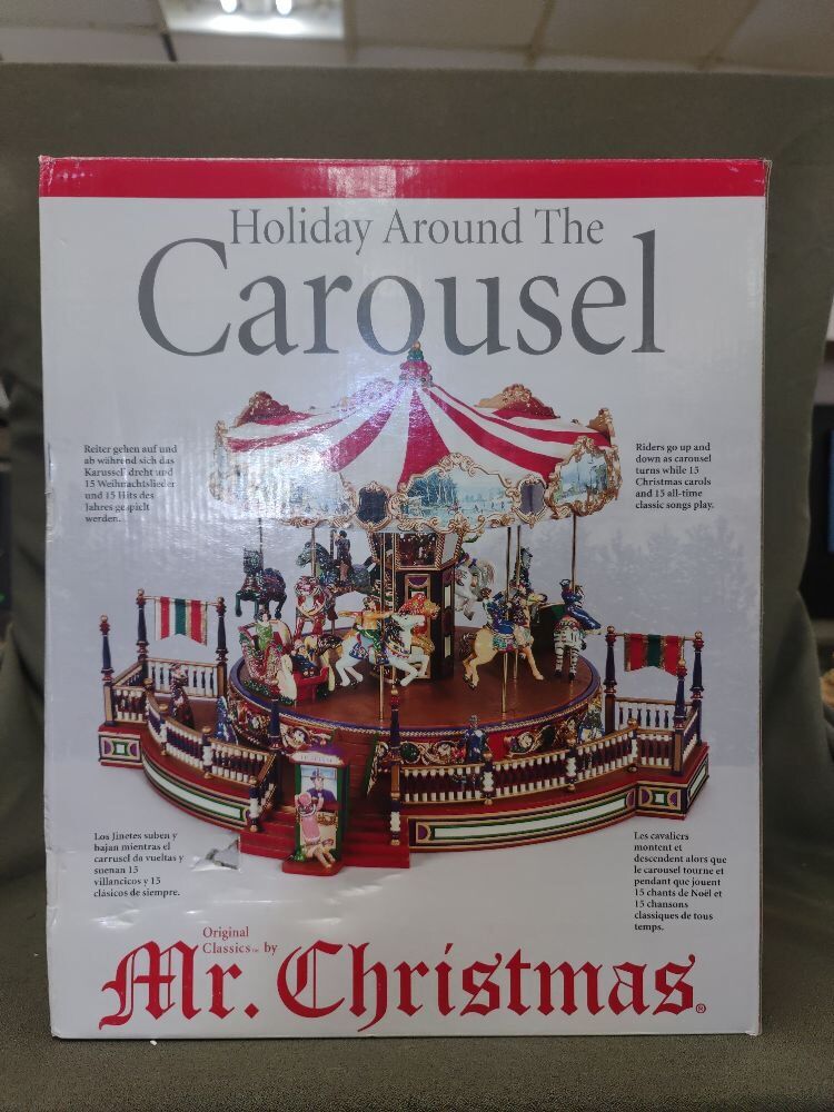 Mr. Christmas Holiday Around the Carousel