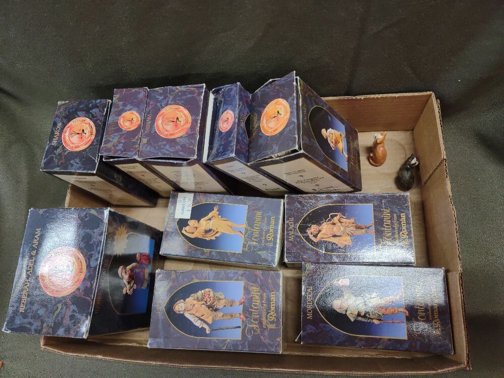 Lot of 10 Fontanini Miniature Biblical Characters