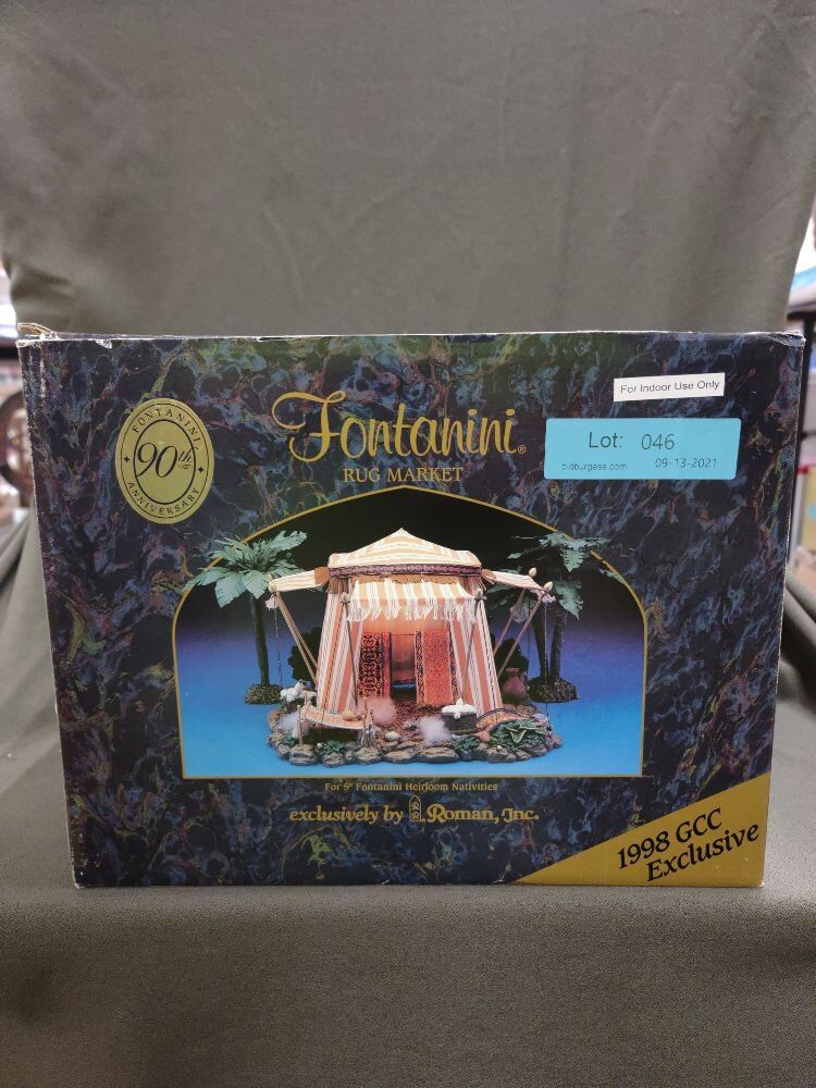 Fontanini 90th Anniversary Rug Market