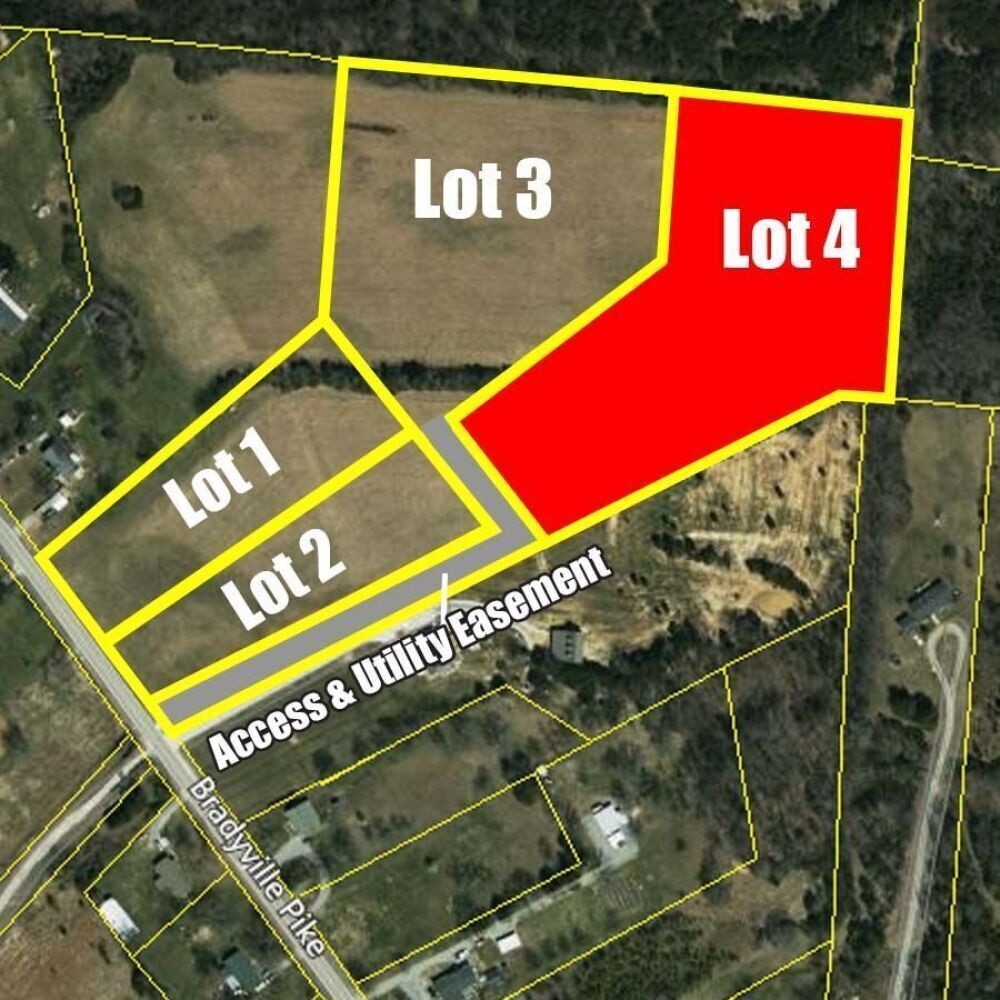 Lot 4: 5.07+/- Acres - Approved for a 4 Bedroom Home