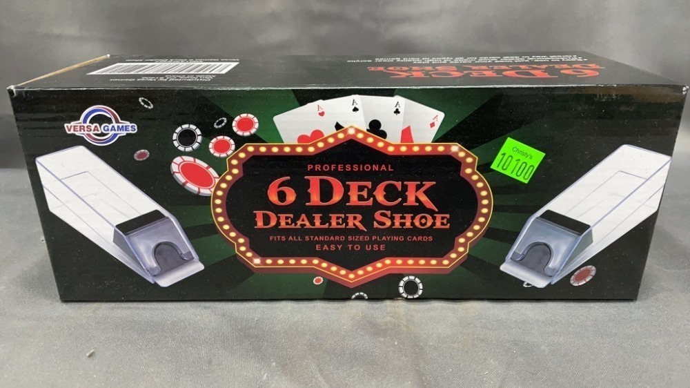 6 Deck Dealer Shoe In Box image