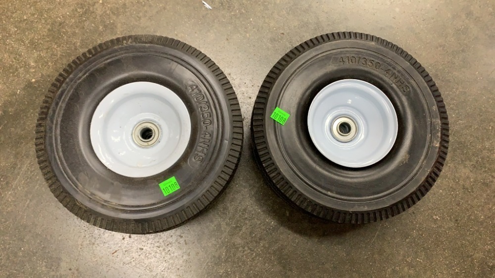 2 Dolly Wheels 410/350 4nhs 10" image