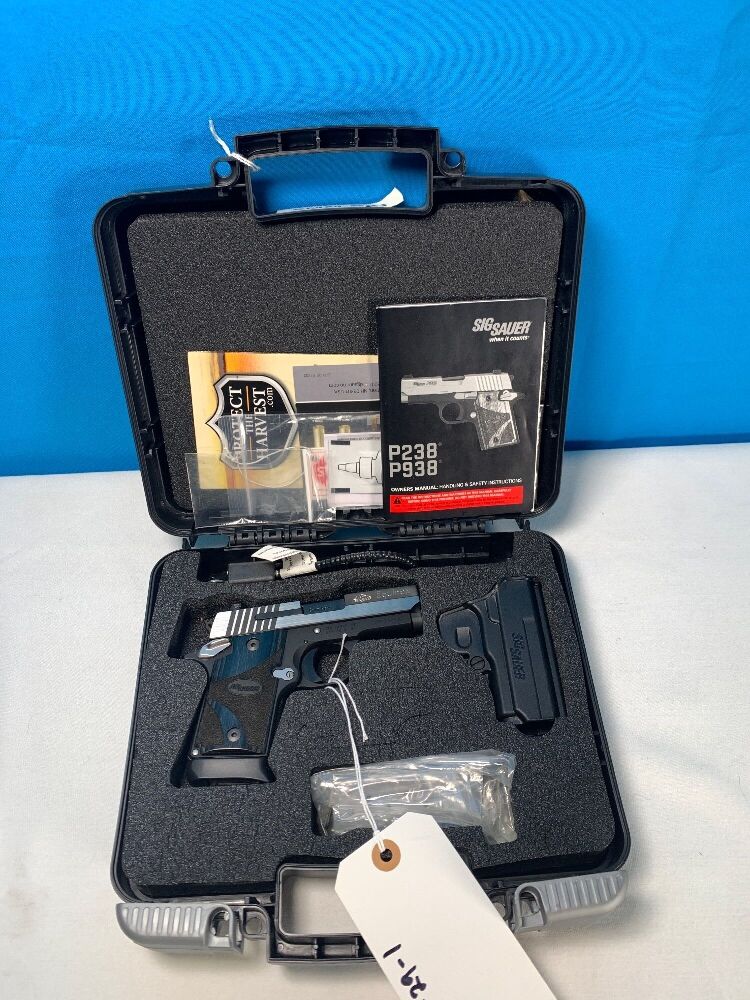 Sig Sauer P938 Equinox Micro-Compact 9mm  Serial Number: 528266725