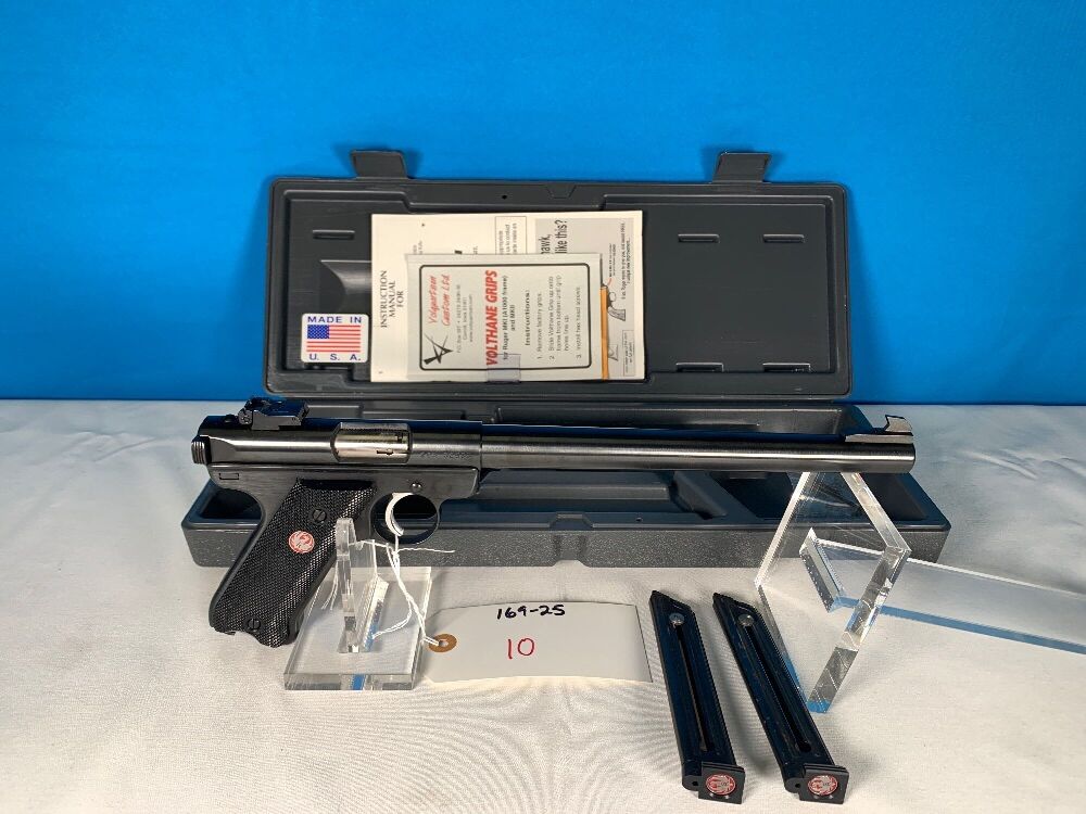 Ruger Mark II Target  9" barrel 22 cal Serial Number: 225-62535
