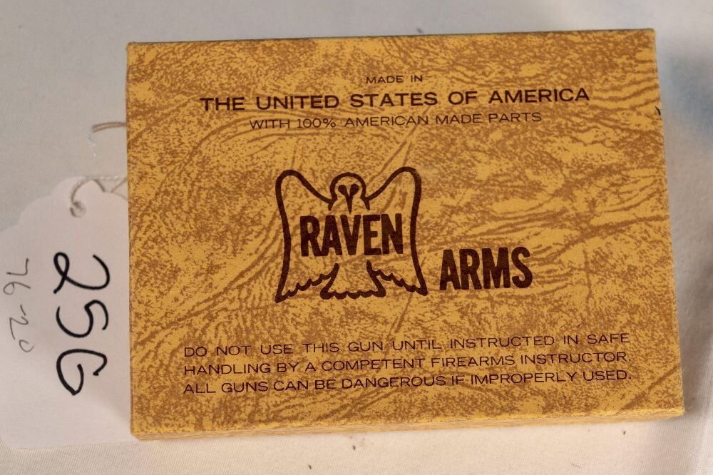Raven Arms model 25; 25 cal auto