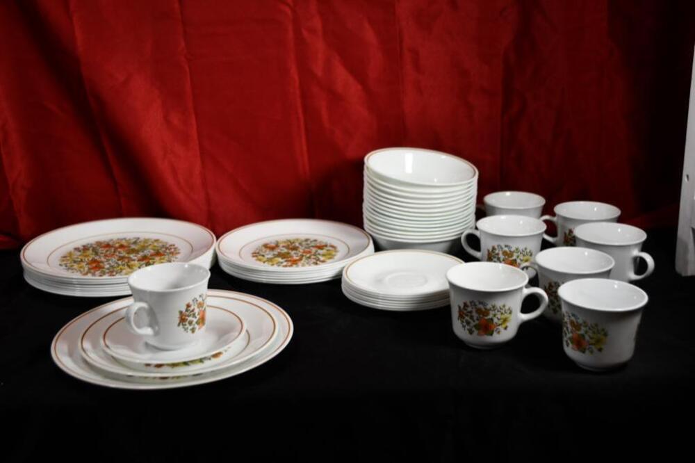 Vintage dishes. C
