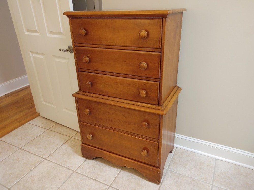 Vintage Wooden Chest of Drawers
