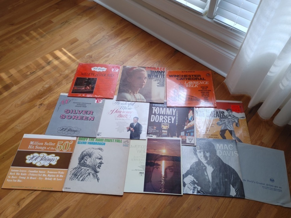 Bundle of Record Albums