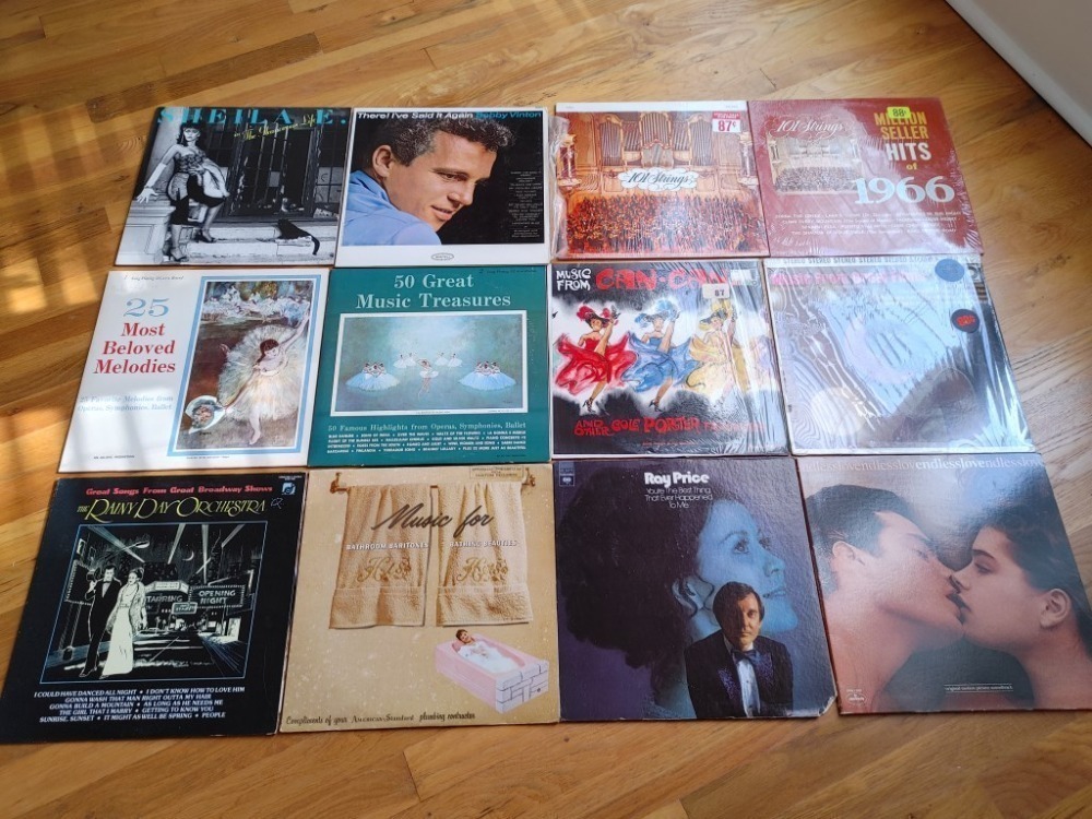 Bundle of Record Albums