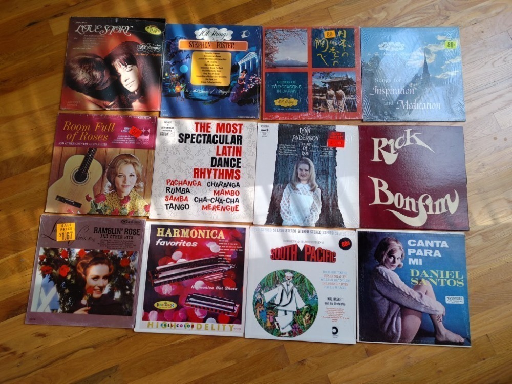 Bundle of Record Albums