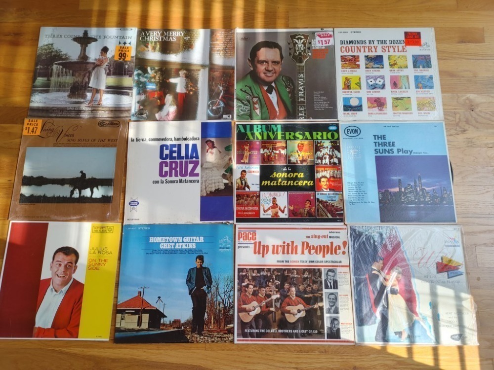 Bundle of Record Albums