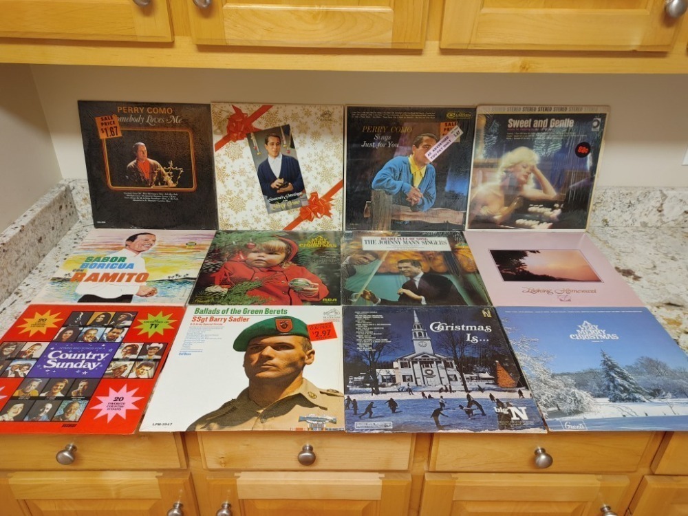 Bundle of Record Albums