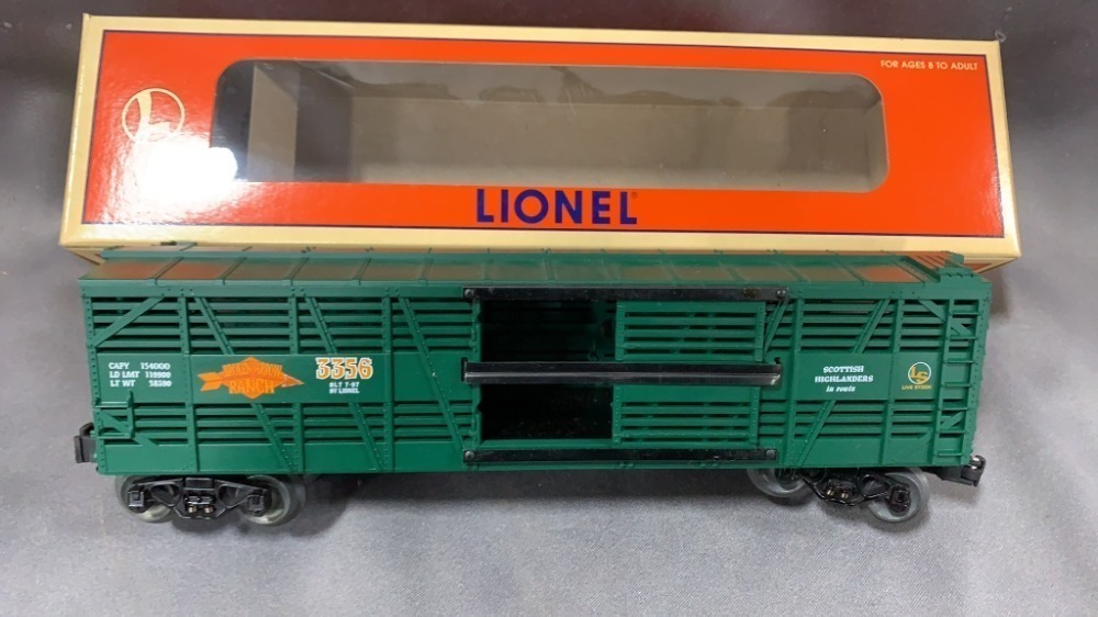 Lionel 3356 Broken Arrow Ranch Stockcar New image