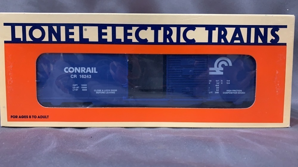 Lionel Conrail Boxcar New In Original image
