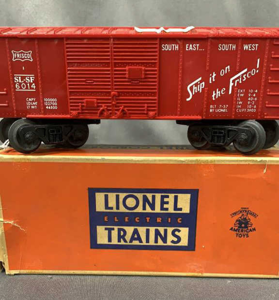 Lionel # 6014 Red Frisco Production Sample image