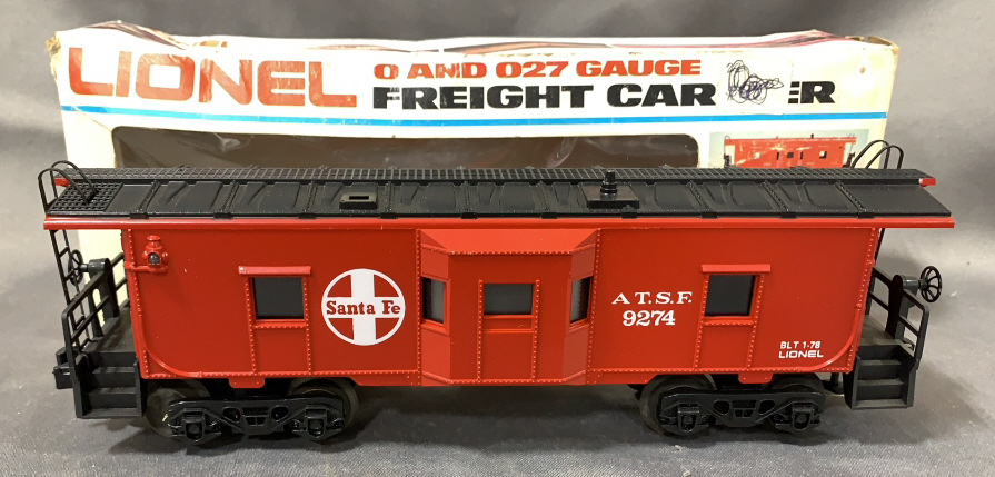Lionel Santa Fe Bay Window Caboose In Original image