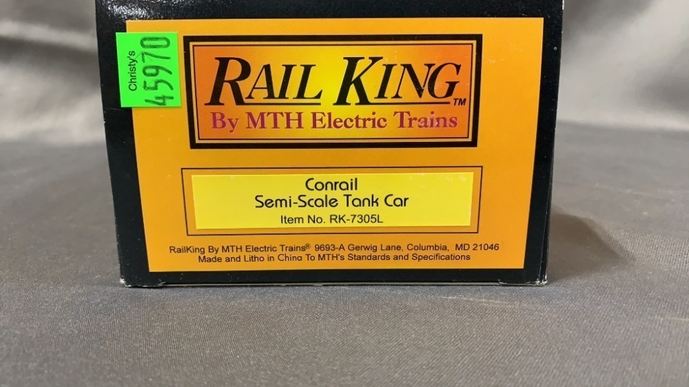 Rail King M T H Conrail Semi Scale Tank Car New image