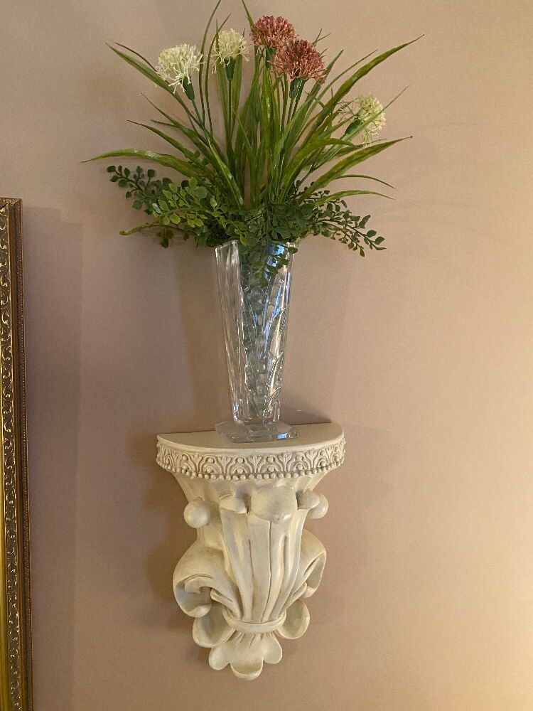 Accent Shelf with Florals