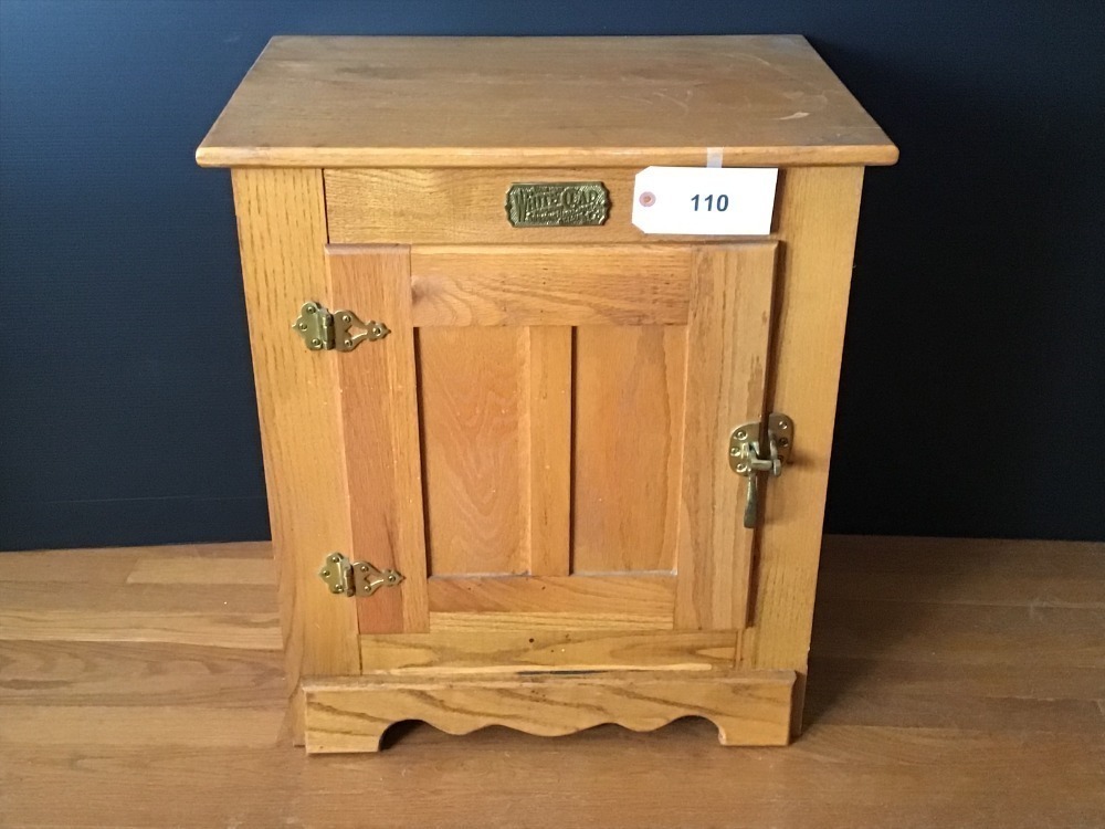 Vintage Wooden Ice Box