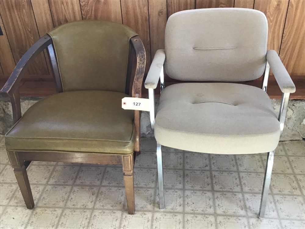 Two Upholstered Chairs
