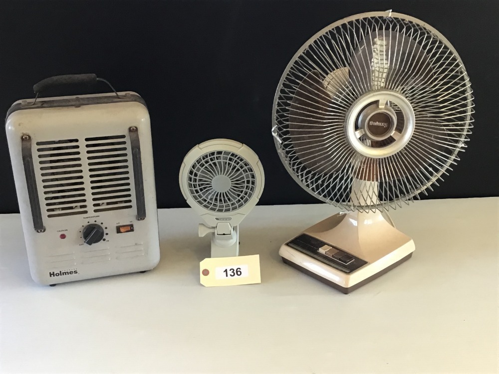 Two Fans, One Heater