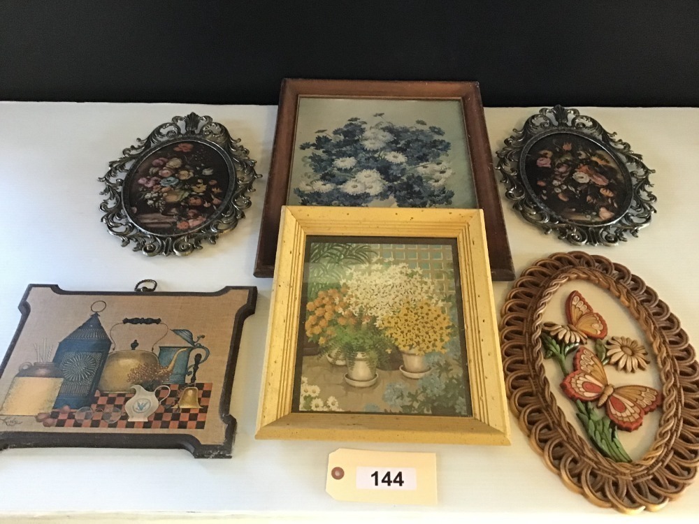 Six Pieces Of Wall Art