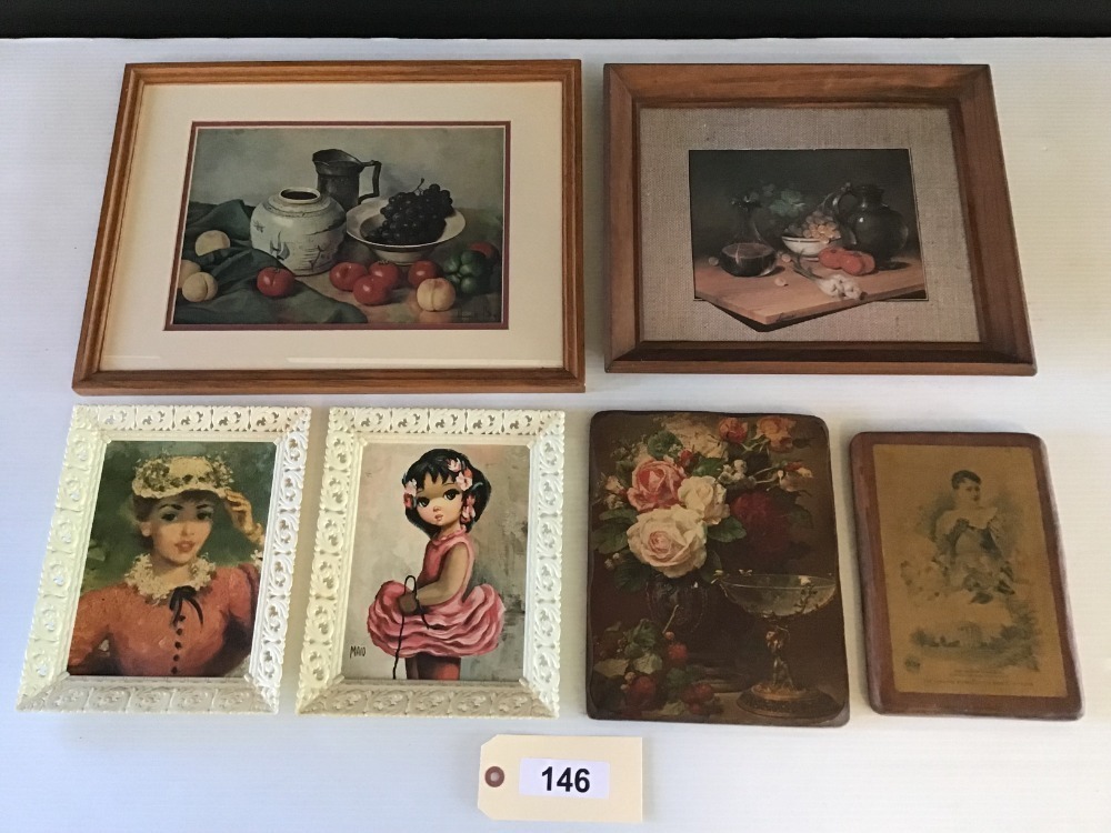 Six Pieces Of Wall Art