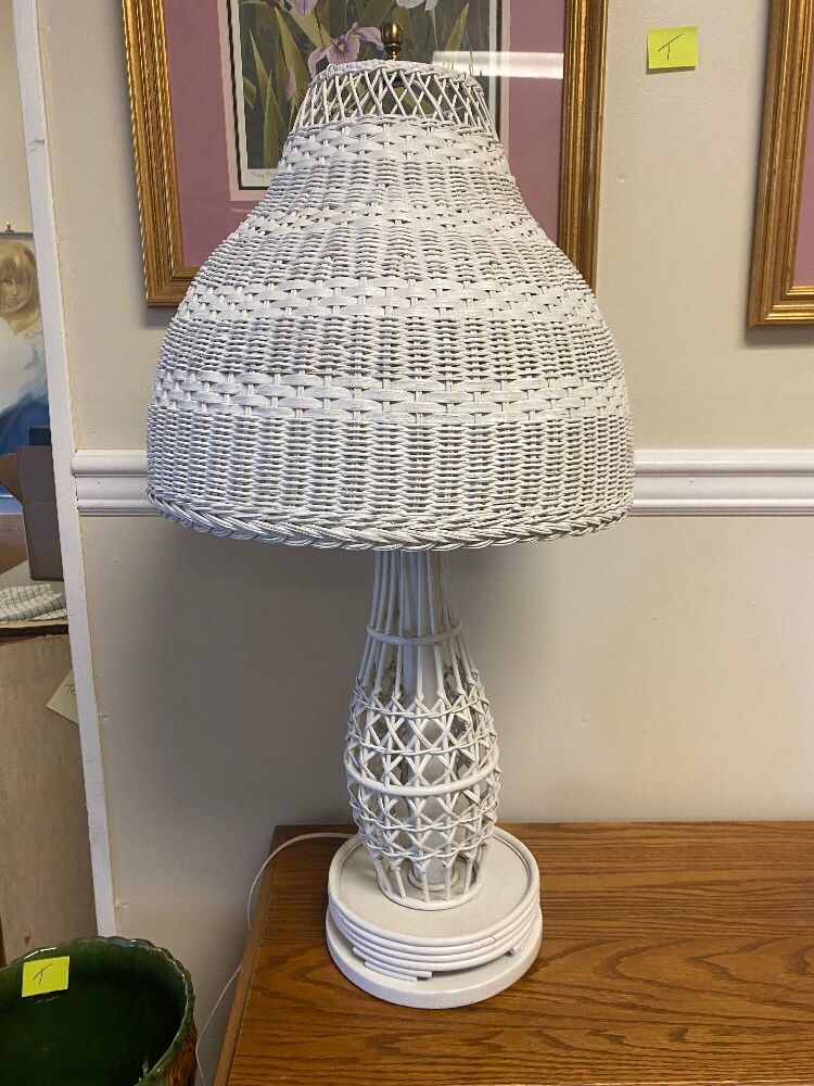 White Ratan Lamp