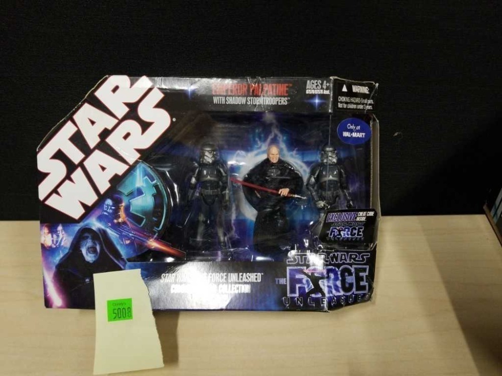 2008 Star Wars Palpatine Action Figure Set
