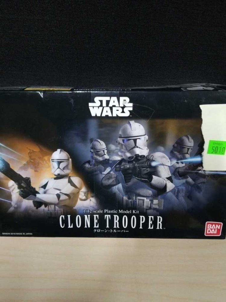 New Star Wars Ban Dai Clone Trooper Kit Sealed