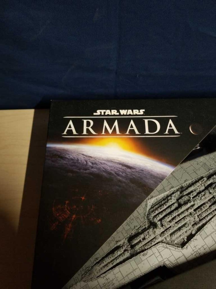 Large Star Wars Armada Super Star Destroyer Ship