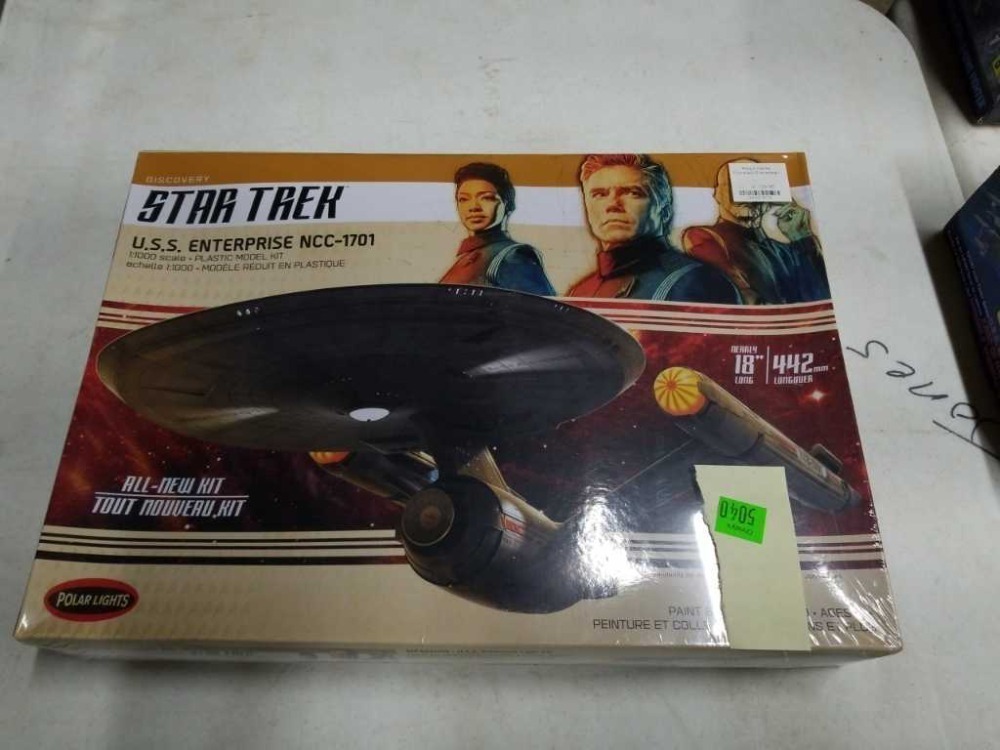 Sealed Polar Lights Star Trek Uss Enterprise Kit
