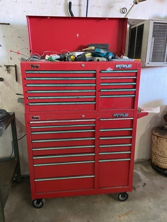 BIG RED TOOLBOX W/ CONTENTS
