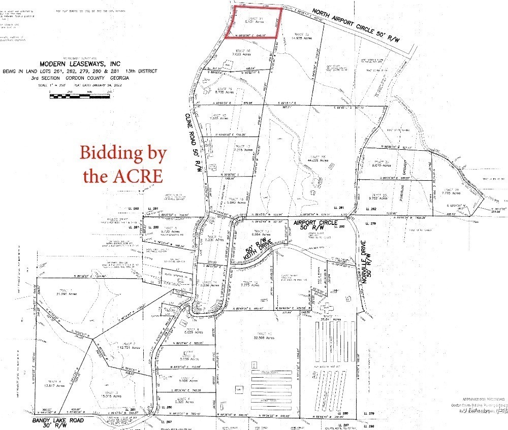 Tract 21-5.131 AC [Bidding by the ACRE]