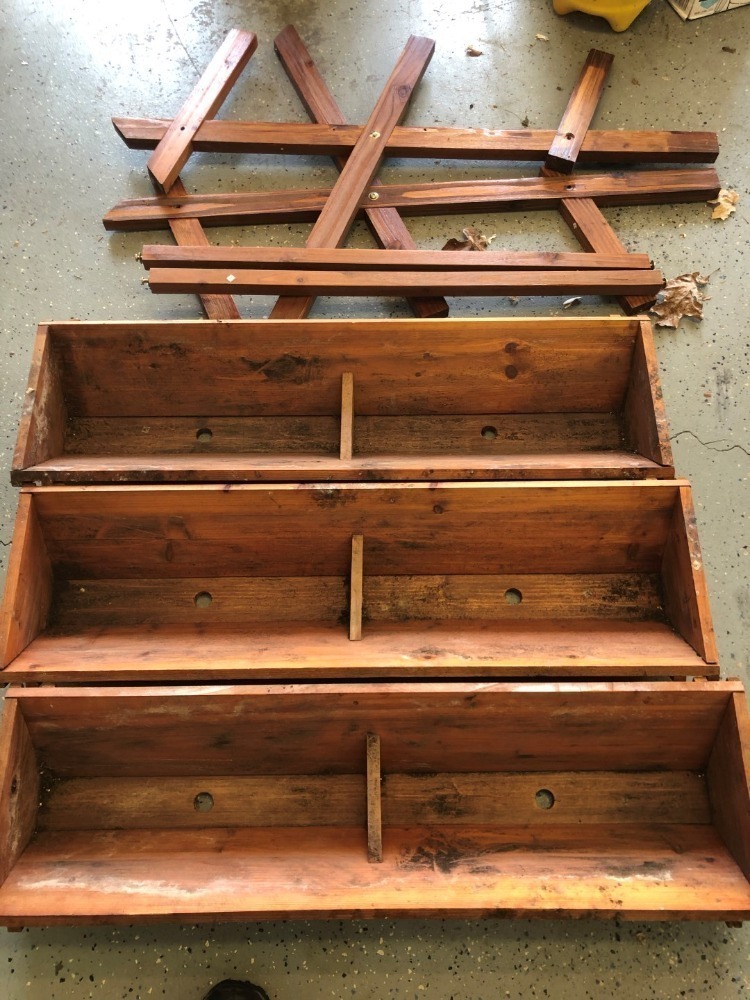 3 Tier Wooden Planter
