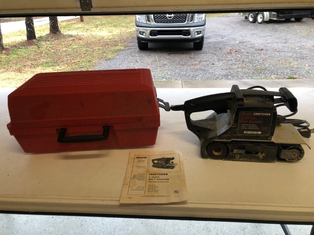 Craftsmand 3x21" Belt Sander