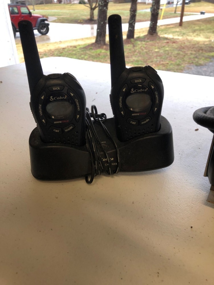 Air Compressor, Radios, and Two Screw Extractor Sets
