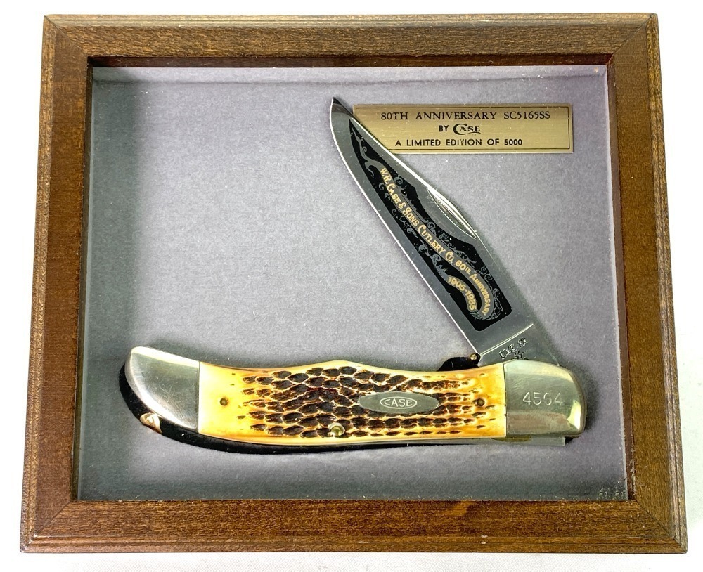 Case XX SC5165SS 80th Anniversary 1905-1985 Knife