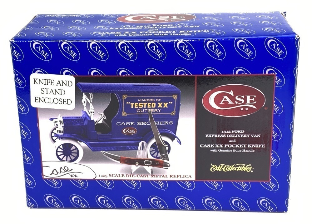 Case XX Pocket Knife & 1912 Ford Express Delivery Van Set