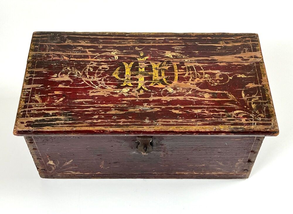 Early International Harvester Co. (IHC) Ornate Battery Box