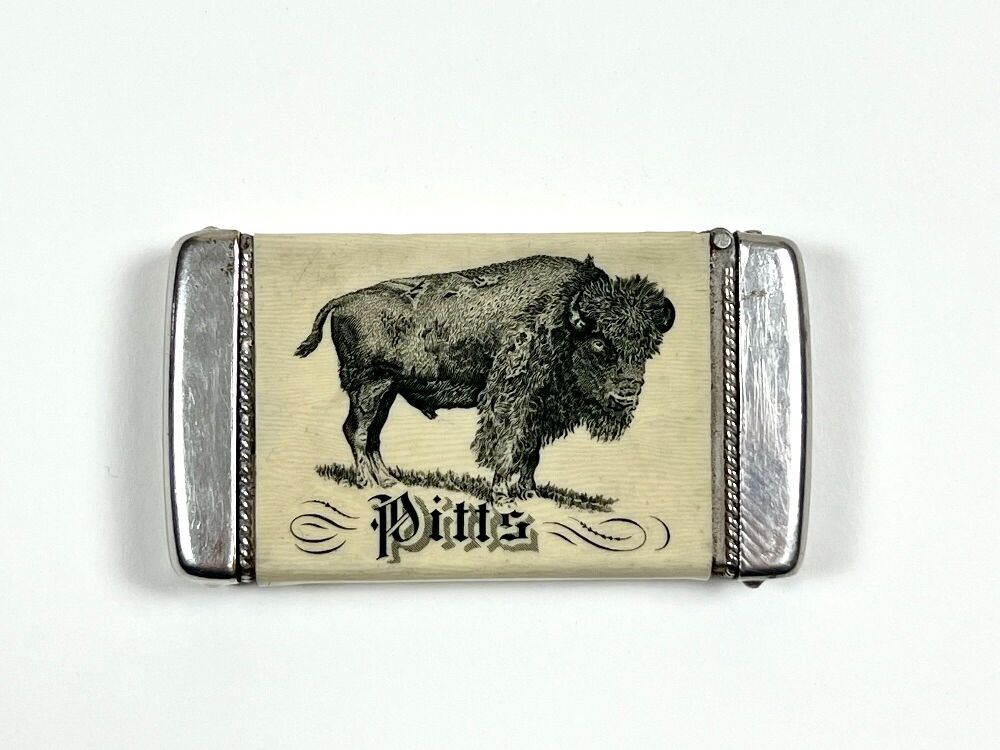 Buffalo Pitts Co. Celluloid Match Safe