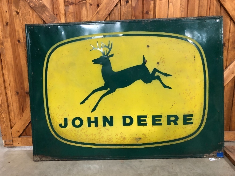 John Deere 4-Legged Deer SST "Bubble" Sign