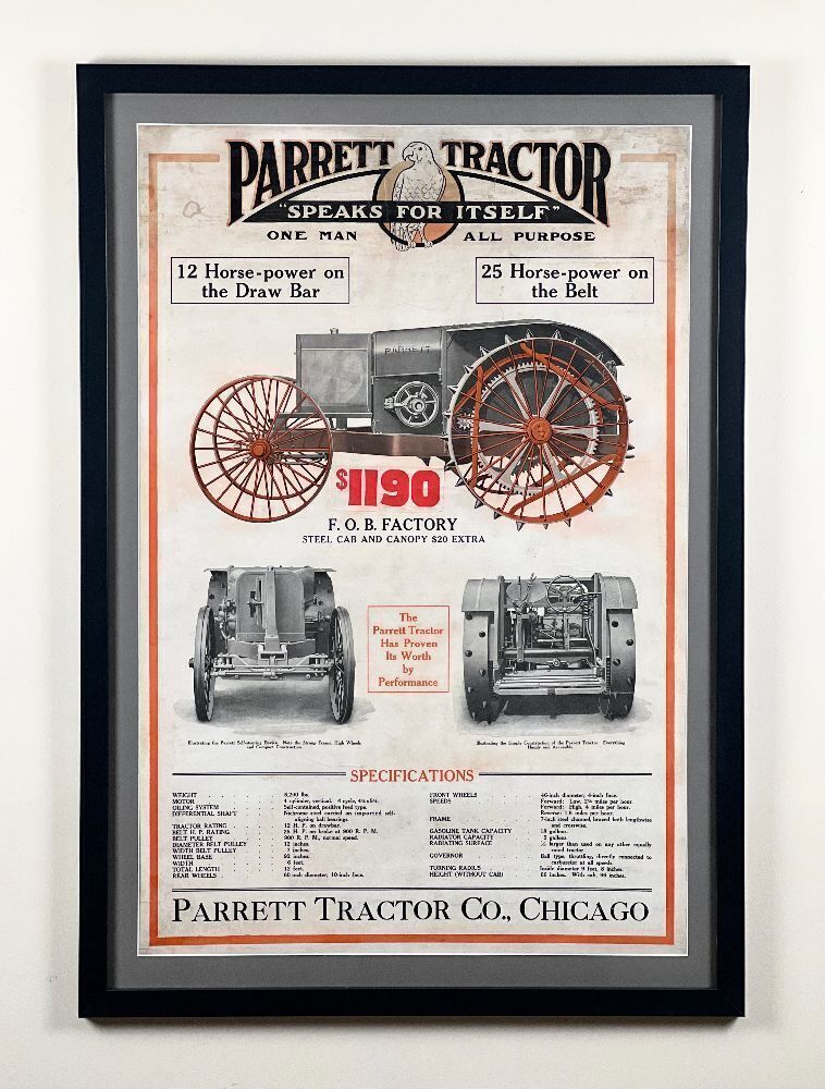 Parrot Tractor Co. Poster