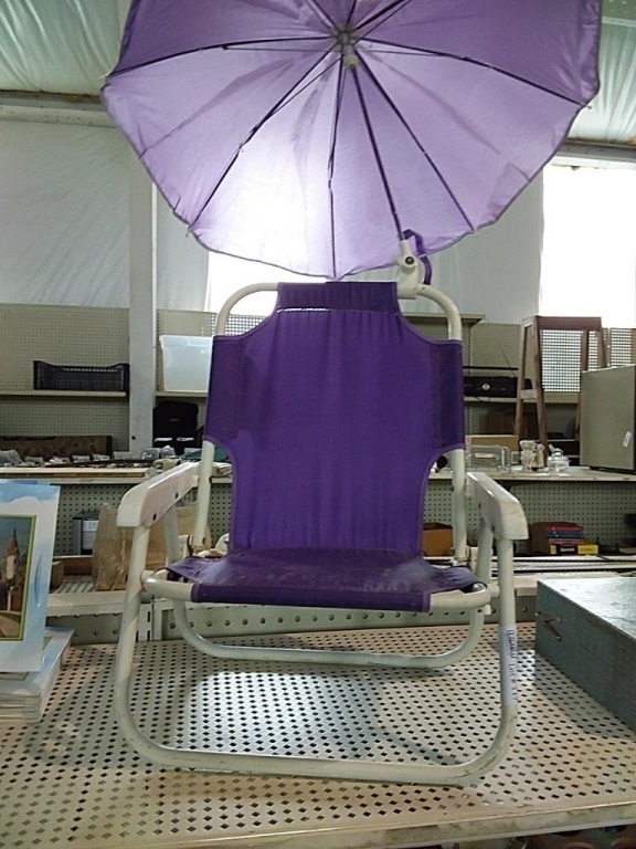 Child's Beach Chair with Umbrella