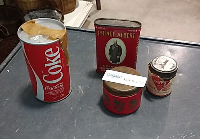 vintage cans