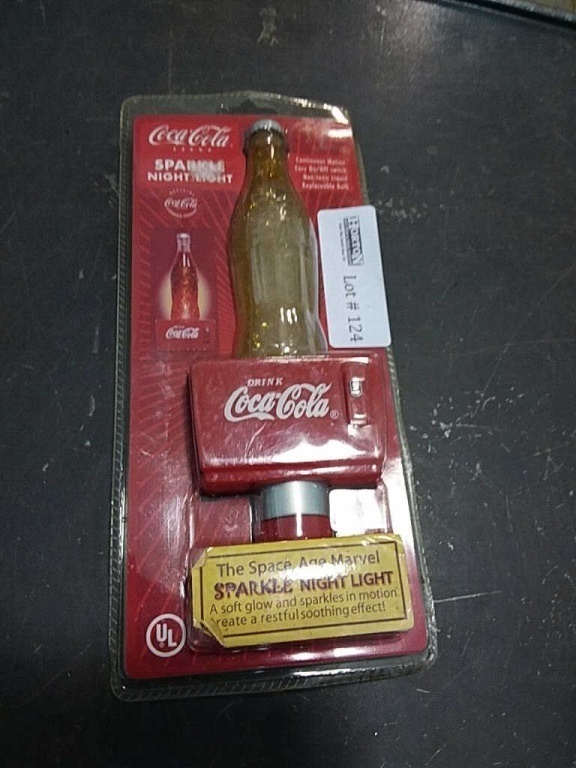 Coca-Cola Sparkle Night Light